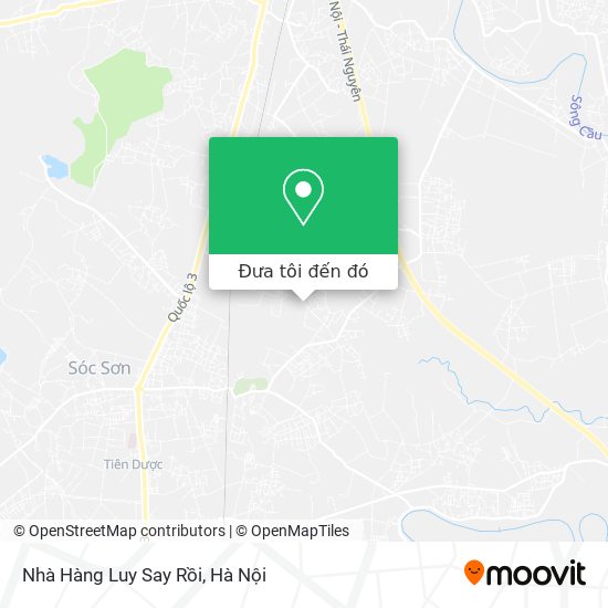 Bản đồ Nhà Hàng Luy Say Rồi