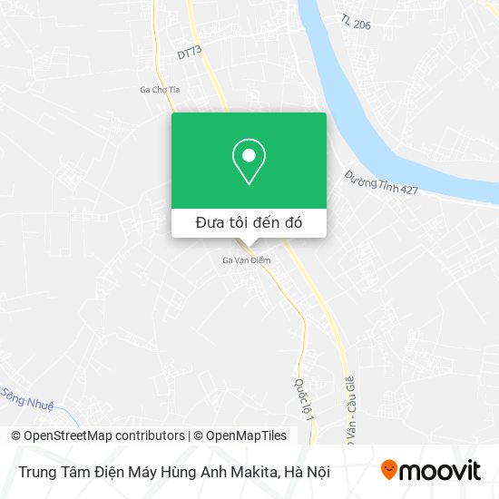 Bản đồ Trung Tâm Điện Máy Hùng Anh Makita