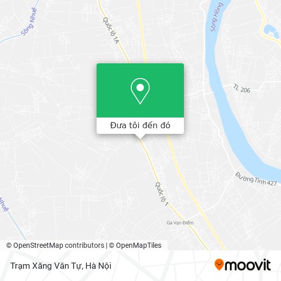 Bản đồ Trạm Xăng Văn Tự