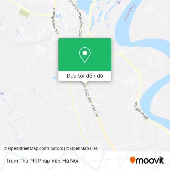 Bản đồ Trạm Thu Phí Pháp Vân
