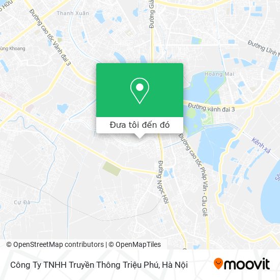 Bản đồ Công Ty TNHH Truyền Thông Triệu Phú