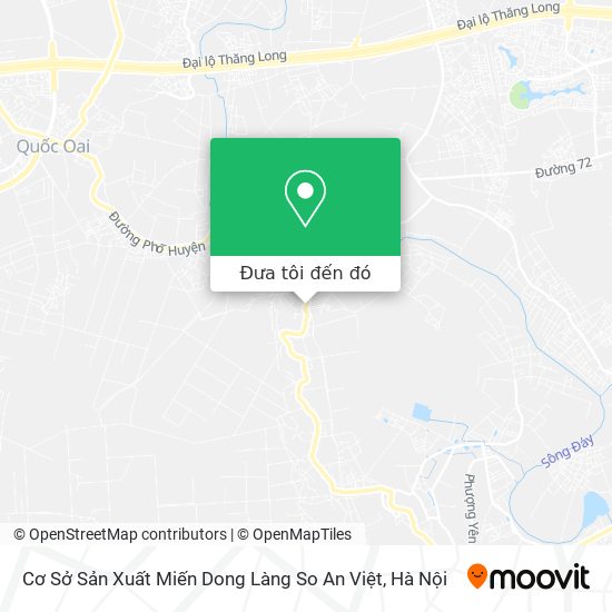 Bản đồ Cơ Sở Sản Xuất Miến Dong Làng So An Việt