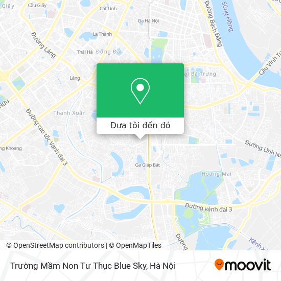 Bản đồ Trường Mầm Non Tư Thục Blue Sky