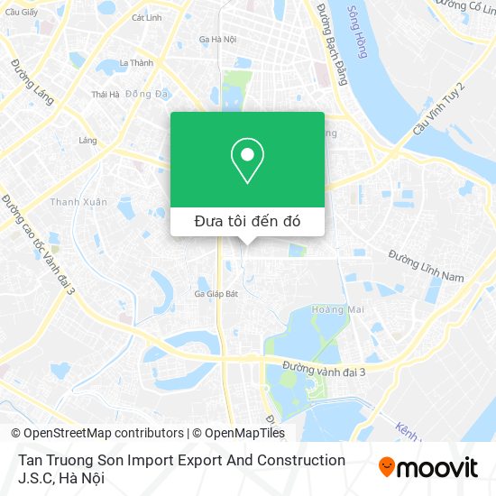 Bản đồ Tan Truong Son Import Export And Construction J.S.C