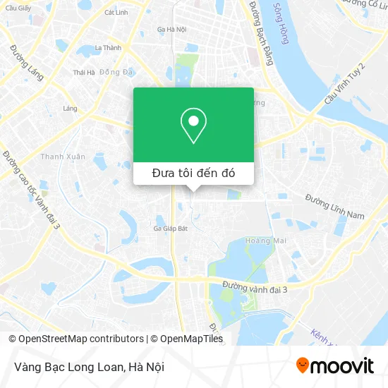 Bản đồ Vàng Bạc Long Loan