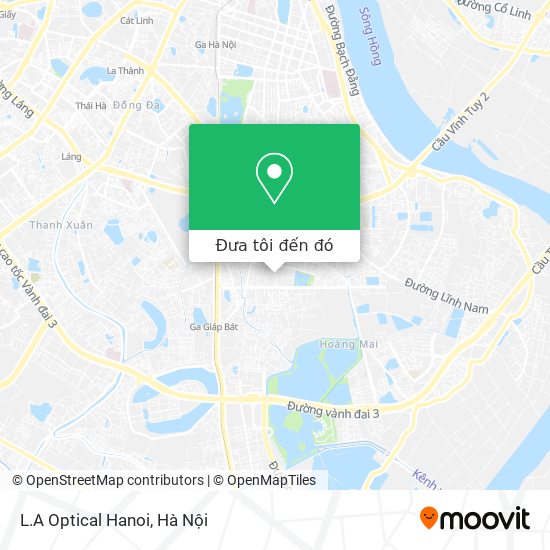 Bản đồ L.A Optical Hanoi