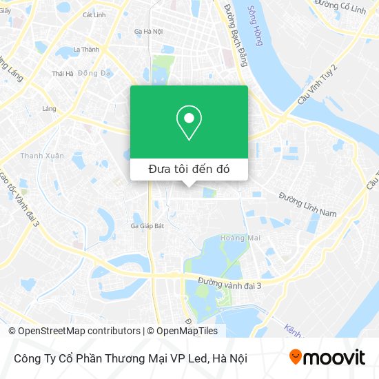 Bản đồ Công Ty Cổ Phần Thương Mại VP Led