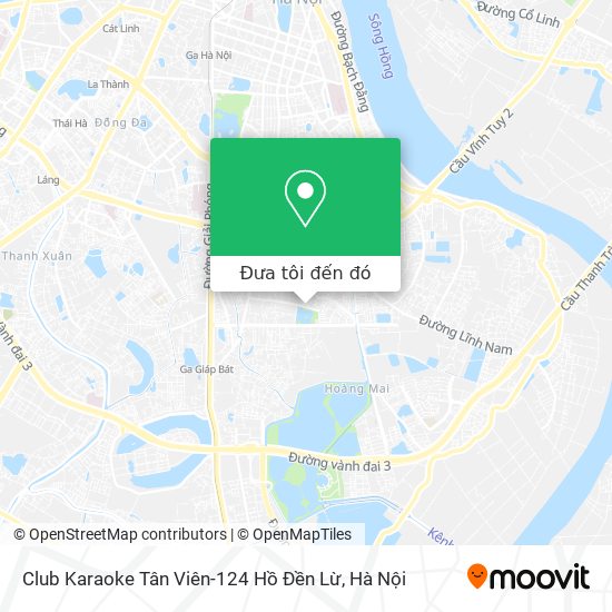 Bản đồ Club Karaoke Tân Viên-124 Hồ Đền Lừ