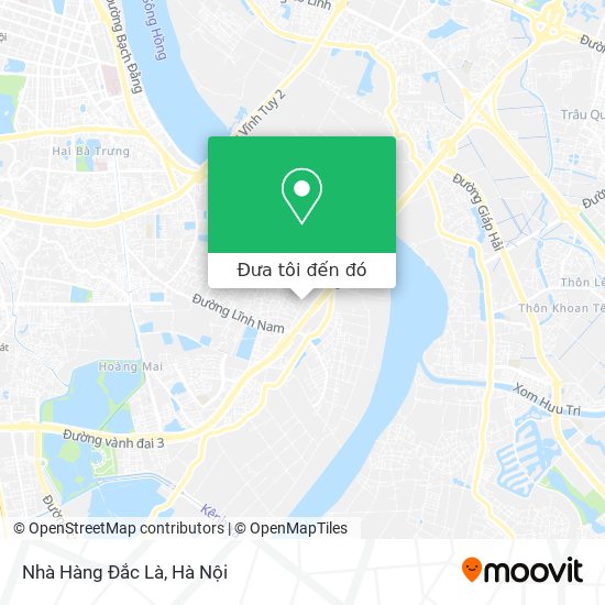 Bản đồ Nhà Hàng Đắc Là