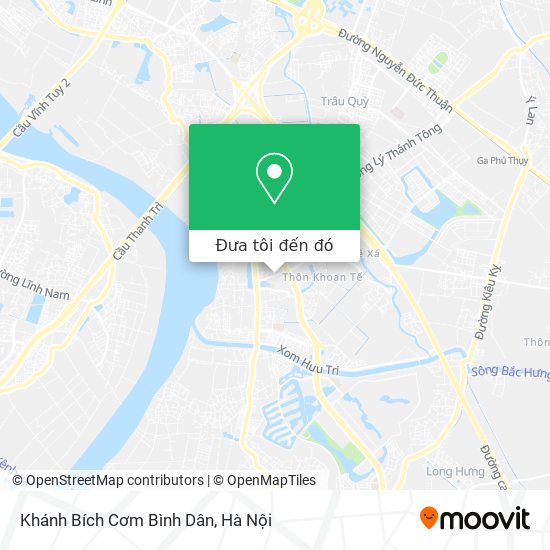 Bản đồ Khánh Bích Cơm Bình Dân