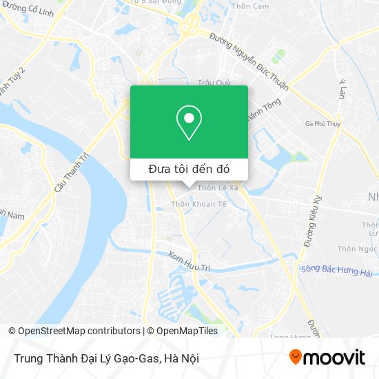 Bản đồ Trung Thành Đại Lý Gạo-Gas