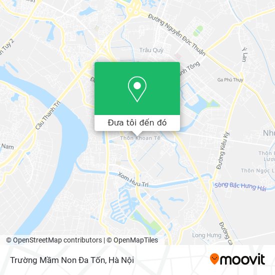Bản đồ Trường Mầm Non Đa Tốn