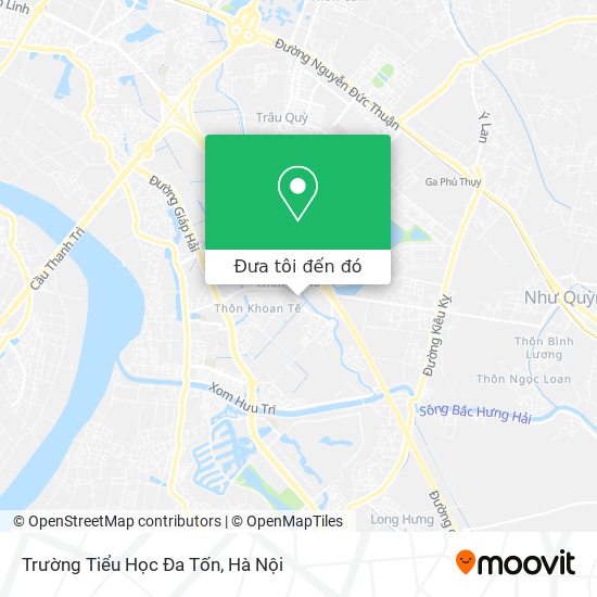 Bản đồ Trường Tiểu Học Đa Tốn