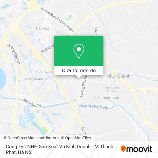 Bản đồ Công Ty TNHH Sản Xuất Và Kinh Doanh TM Thành Phát