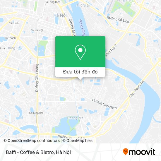 Bản đồ Baffi - Coffee & Bistro
