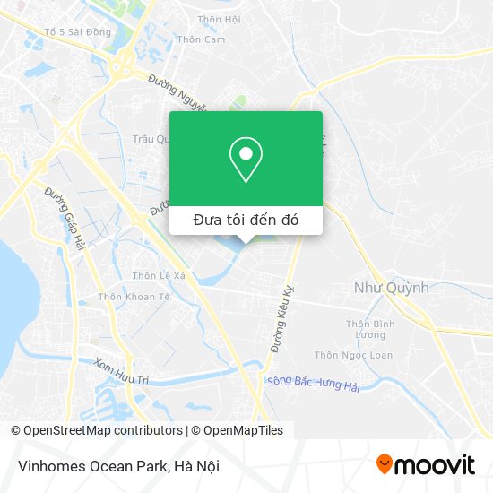 Bản đồ Vinhomes Ocean Park