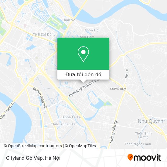 Bản đồ Cityland Gò Vấp
