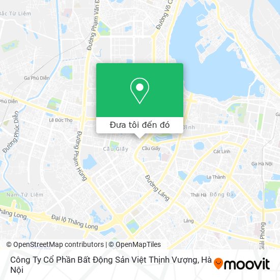 Bản đồ Công Ty Cổ Phần Bất Động Sản Việt Thịnh Vượng