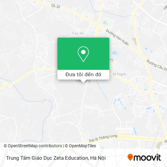 Bản đồ Trung Tâm Giáo Dục Zeta Education