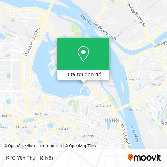 Bản đồ KFC-Yên Phụ