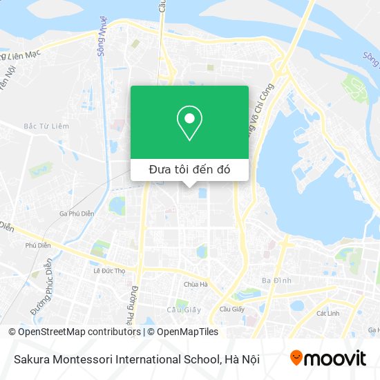 Bản đồ Sakura Montessori International School