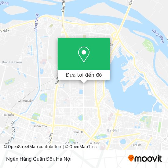 Bản đồ Ngân Hàng Quân Đội