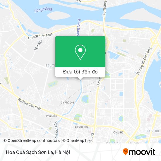 Bản đồ Hoa Quả Sạch Sơn La
