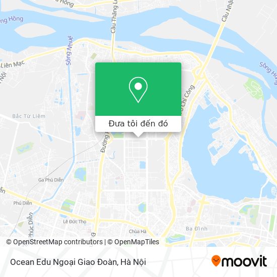 Bản đồ Ocean Edu Ngoại Giao Đoàn
