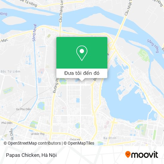 Bản đồ Papas Chicken