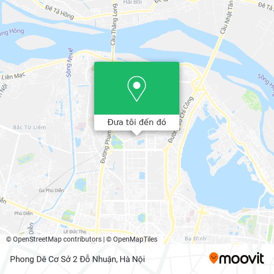 Bản đồ Phong Dê Cơ Sở 2 Đỗ Nhuận