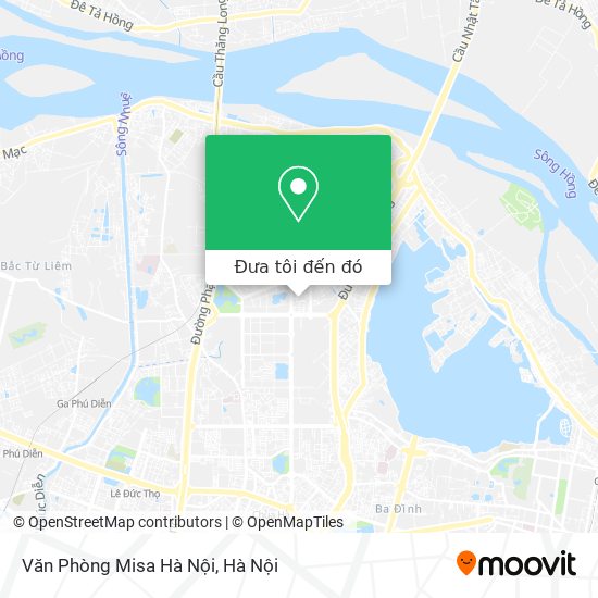 Bản đồ Văn Phòng Misa Hà Nội