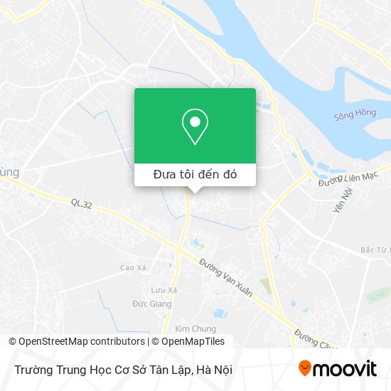 Bản đồ Trường Trung Học Cơ Sở Tân Lập