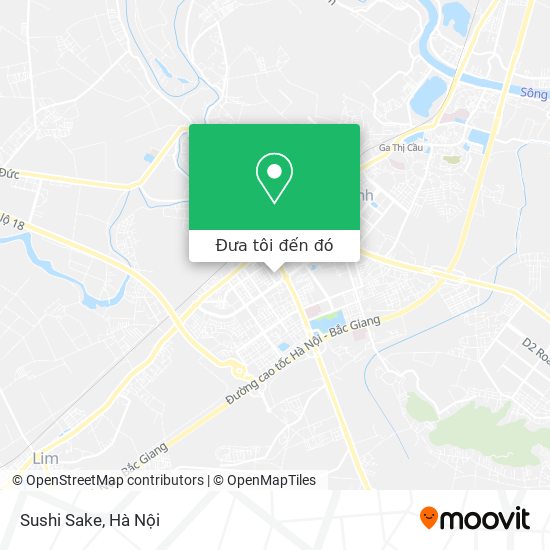 Bản đồ Sushi Sake