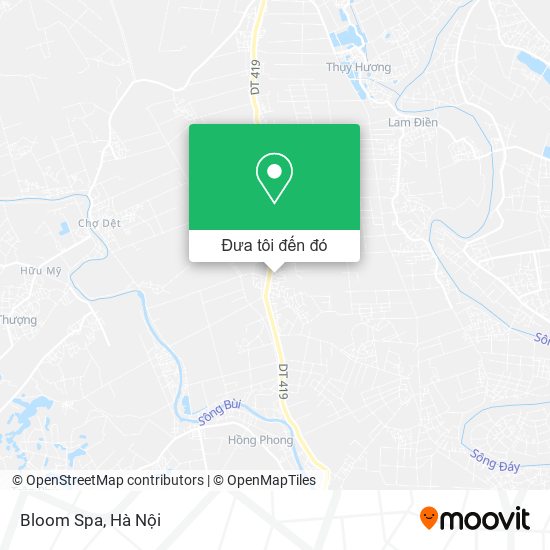 Bản đồ Bloom Spa
