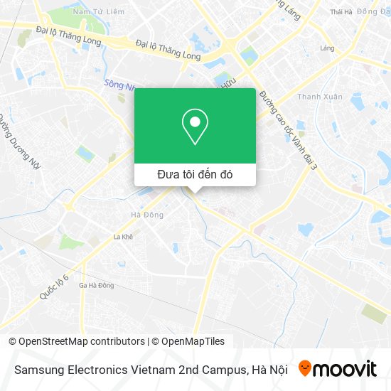 Bản đồ Samsung Electronics Vietnam 2nd Campus
