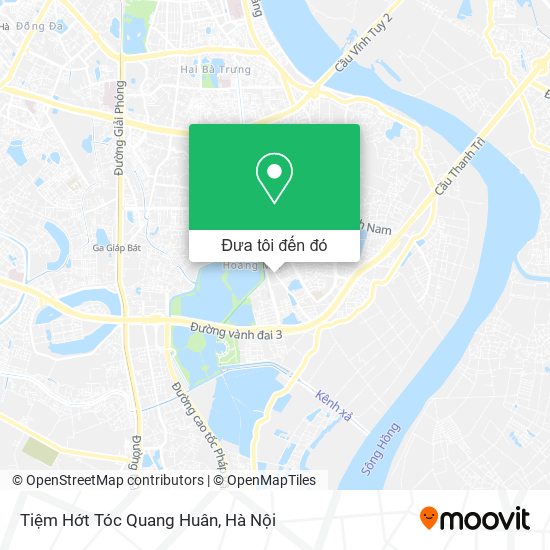 Bản đồ Tiệm Hớt Tóc Quang Huân