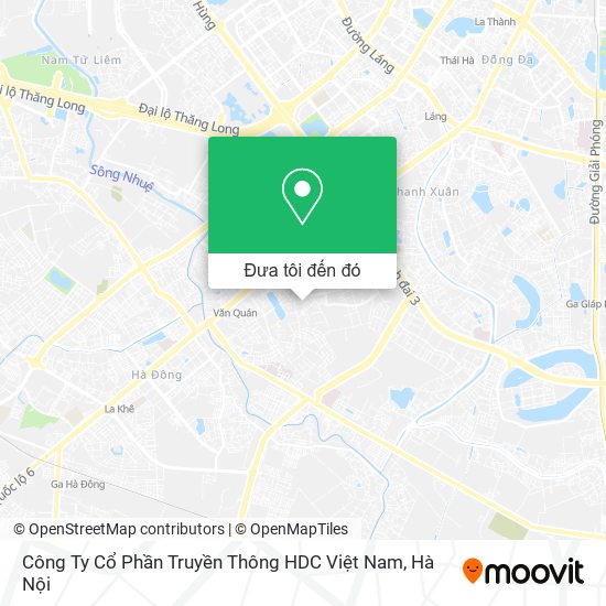 Bản đồ Công Ty Cổ Phần Truyền Thông HDC Việt Nam