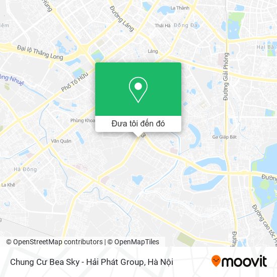 Bản đồ Chung Cư Bea Sky - Hải Phát Group