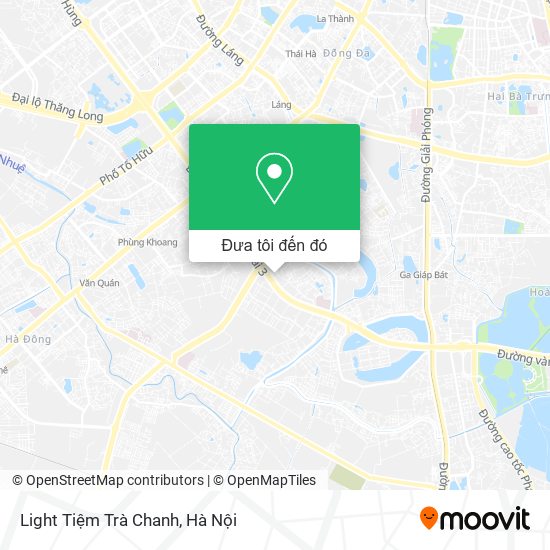Bản đồ Light Tiệm Trà Chanh