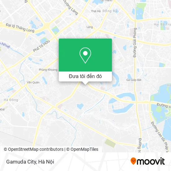Bản đồ Gamuda City
