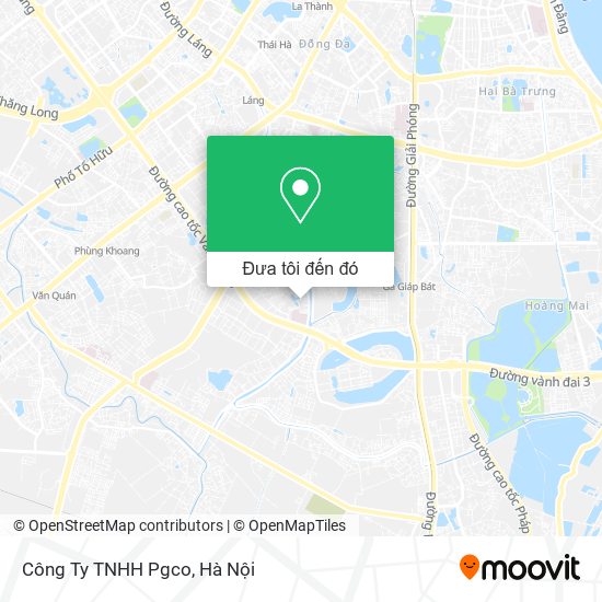 Bản đồ Công Ty TNHH Pgco