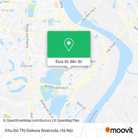 Bản đồ Khu Đô Thị Gelexia Riverside