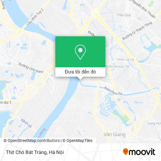 Bản đồ Thịt Chó Bát Tràng