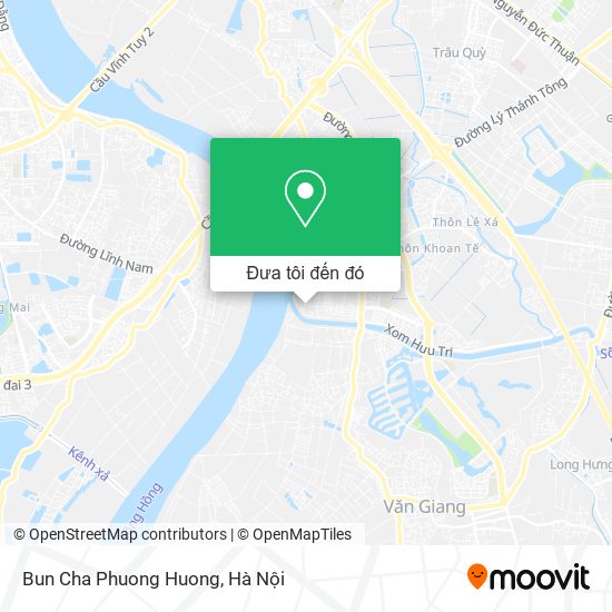 Bản đồ Bun Cha Phuong Huong