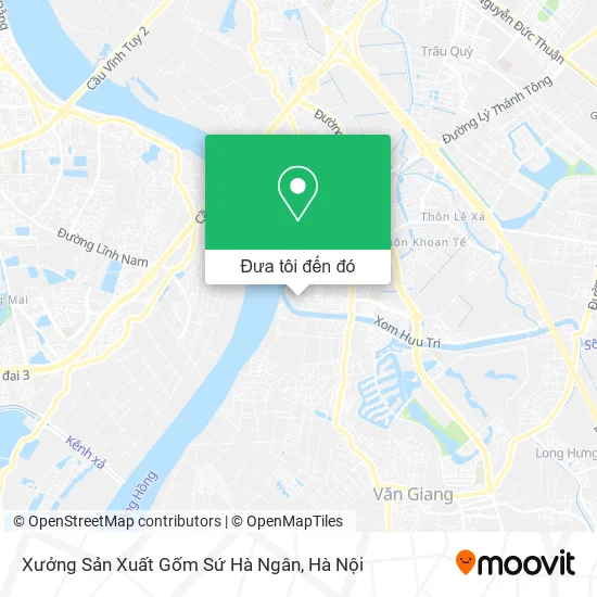 Bản đồ Xưởng Sản Xuất Gốm Sứ Hà Ngân