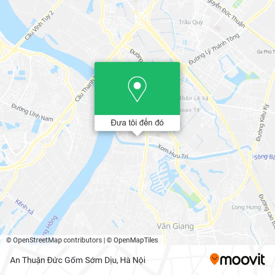 Bản đồ An Thuận Đức Gốm Sớm Dịu
