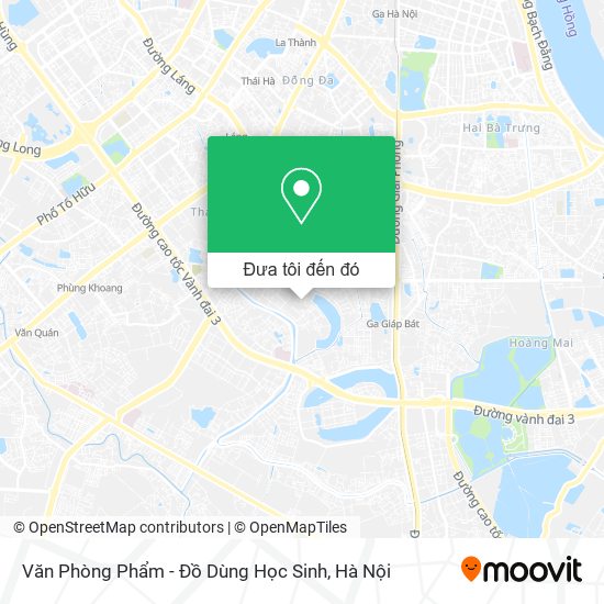Bản đồ Văn Phòng Phẩm - Đồ Dùng Học Sinh
