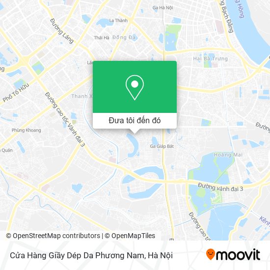 Bản đồ Cửa Hàng Giầy Dép Da Phương Nam