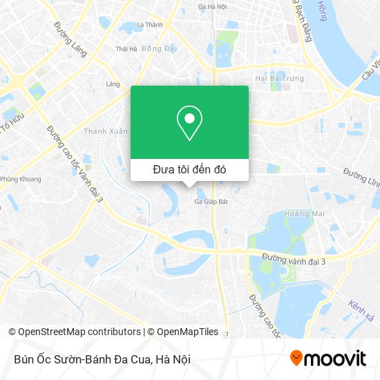 Bản đồ Bún Ốc Sườn-Bánh Đa Cua