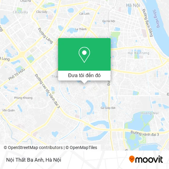 Bản đồ Nội Thất Ba Anh